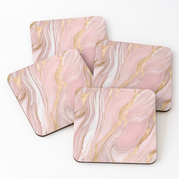 Item preview, Light Pink Marble with Gold Accents designed and sold by Have Mercy.