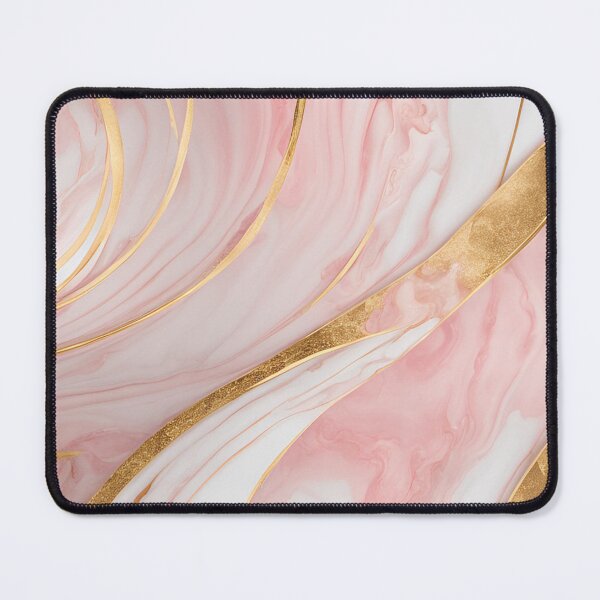 Item preview, Light Pink Marble with Gold Accents designed and sold by Have Mercy.