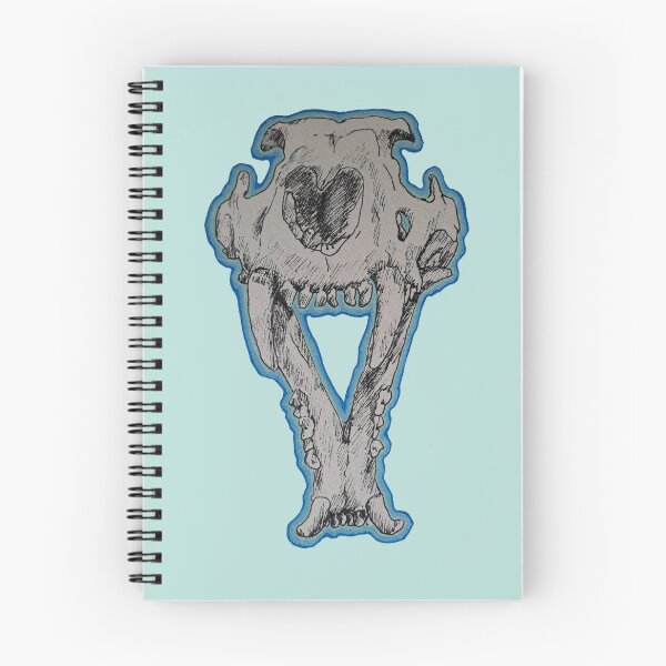 Item preview, Skeliton skull ,blue designed and sold by Emily2308.