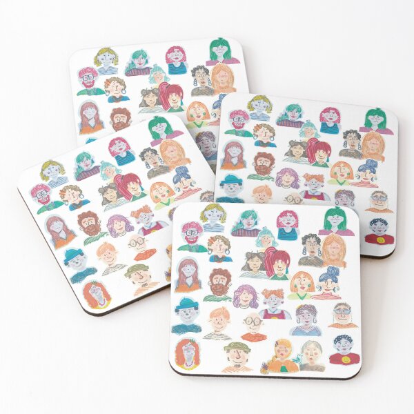 Item preview, Colorful people  designed and sold by amandacamara.