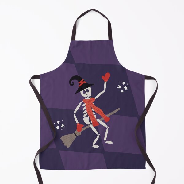 Item preview, Witchy Skeleton Wearing Winter Warmers designed and sold by DahliaCreative.