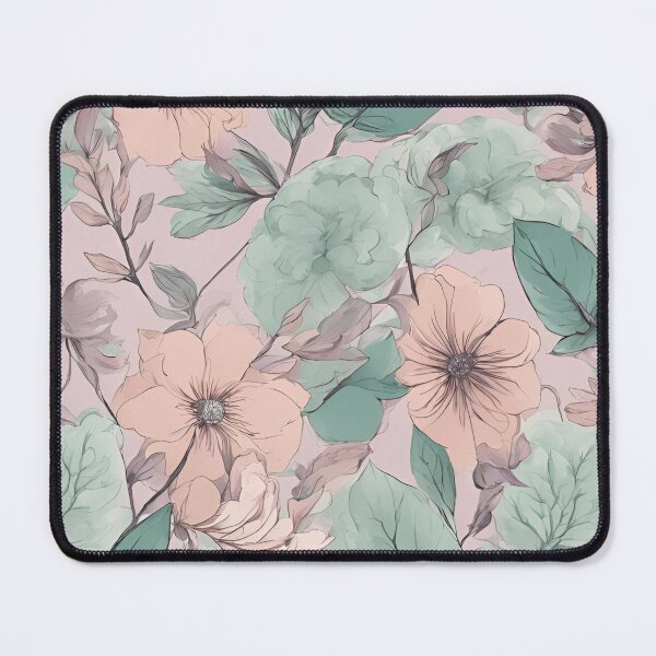 Artikelvorschau, Handgezeichnete Pastellblumen (Boho Chic) entworfen und verkauft von Have Mercy.