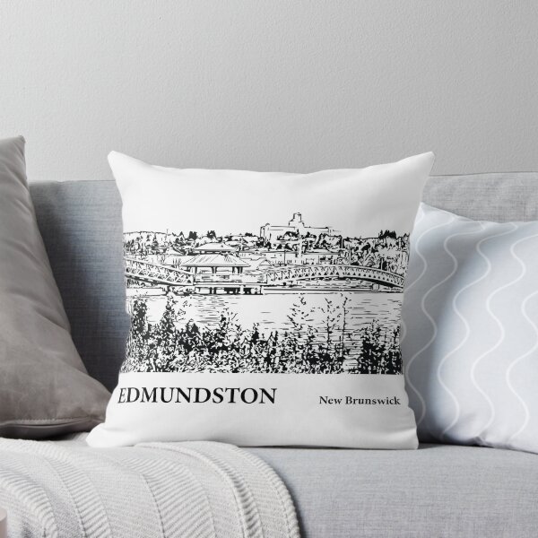 Item preview, Edmundston New Brunswick designed and sold by Lakeric Cityscapes.