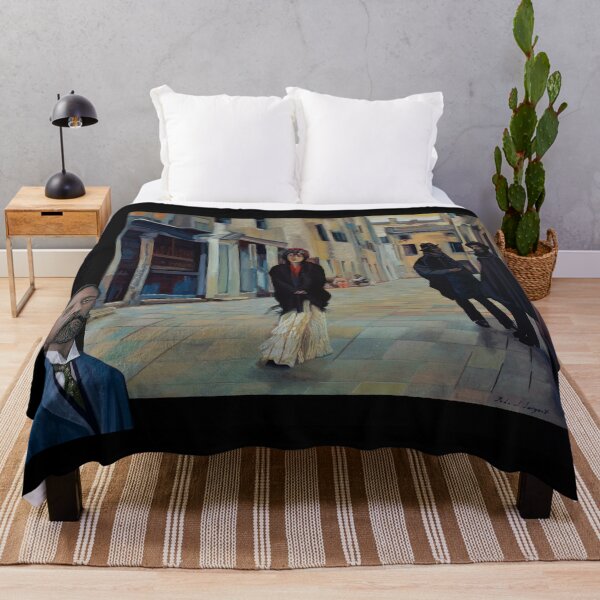 Item preview, John Singer Sargent Street in Venice Painting designed and sold by PaulMeijering.