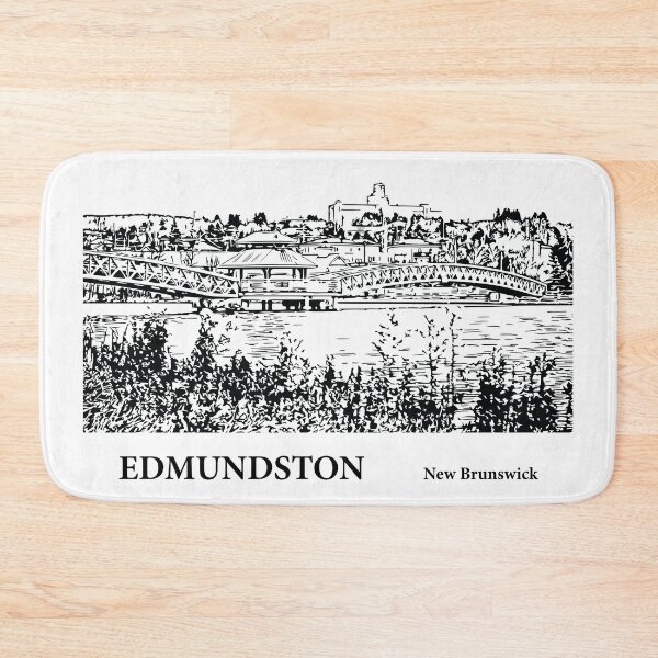 Item preview, Edmundston New Brunswick designed and sold by Lakeric Cityscapes.