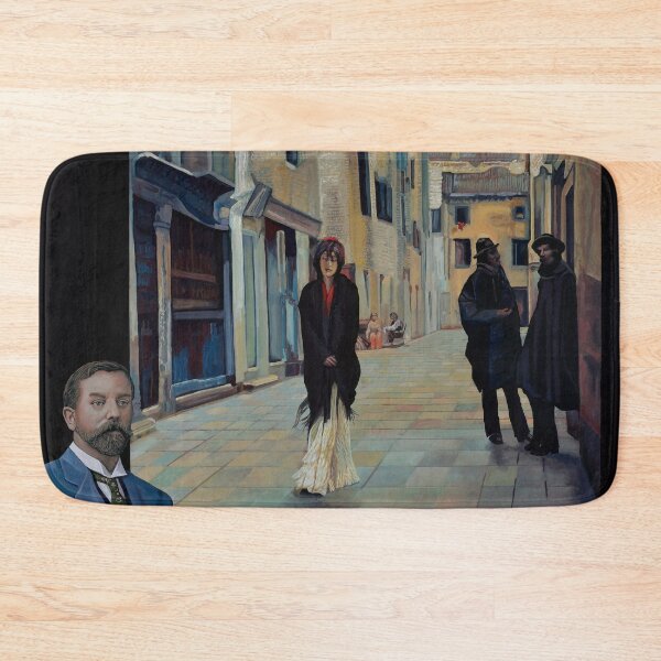 Item preview, John Singer Sargent Street in Venice Painting designed and sold by PaulMeijering.