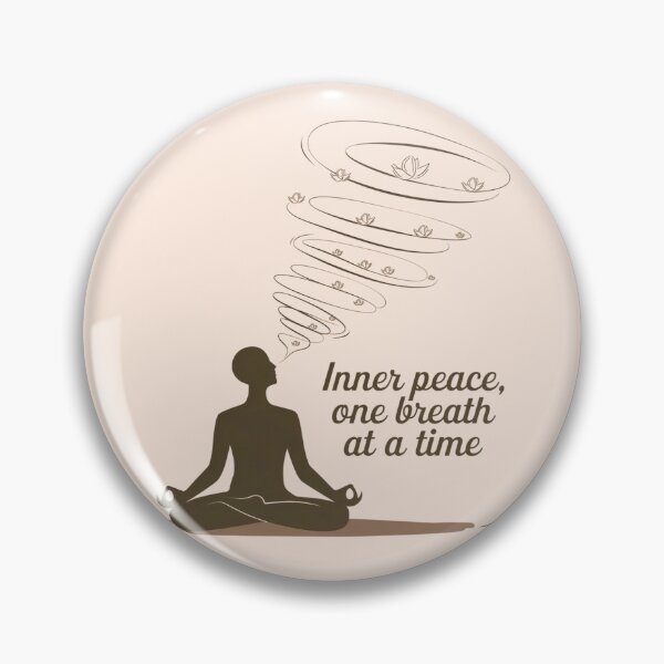 Item preview, Inner Peace, One Breath at a Time designed and sold by Situstshirts.