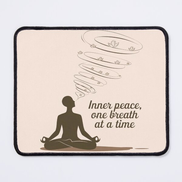 Item preview, Inner Peace, One Breath at a Time designed and sold by Situstshirts.