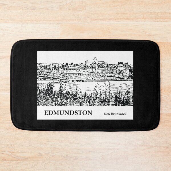 Item preview, Edmundston New Brunswick designed and sold by Lakeric Cityscapes.