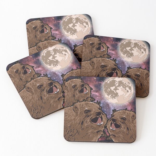 Item preview, Three Hyrax Moon designed and sold by TonyWSmith.