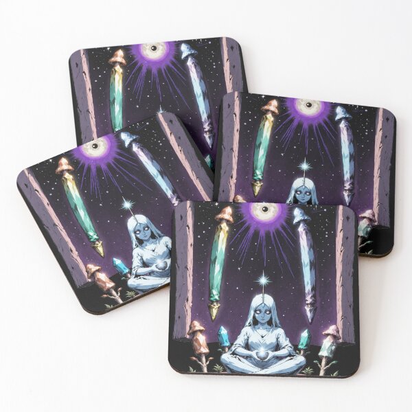 Item preview, Retro Comic Psychedelic Spirit Art designed and sold by Arcane  Adorable.