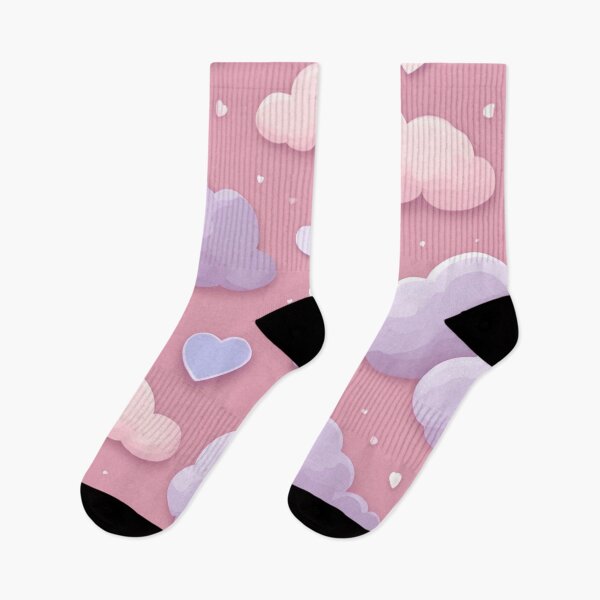 Item preview, Fluffy Clouds and Hearts designed and sold by Have Mercy.