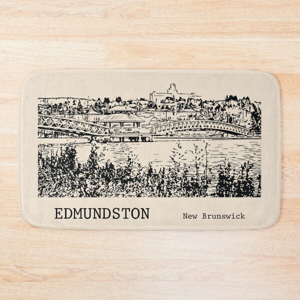Item preview, Edmundston New Brunswick designed and sold by Lakeric Cityscapes.