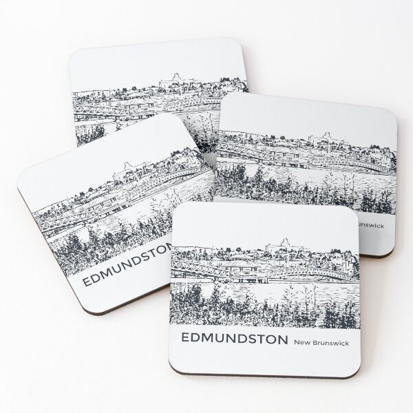 Item preview, Edmundston New Brunswick designed and sold by Lakeric Cityscapes.