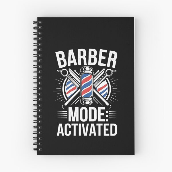 Item preview, Barber Mode: Activated - Cool Barber Shop Art with Vintage Barber Pole, Scissors and Comb, Perfect Gift for Hair Professionals, Men, and Family designed and sold by love3617.