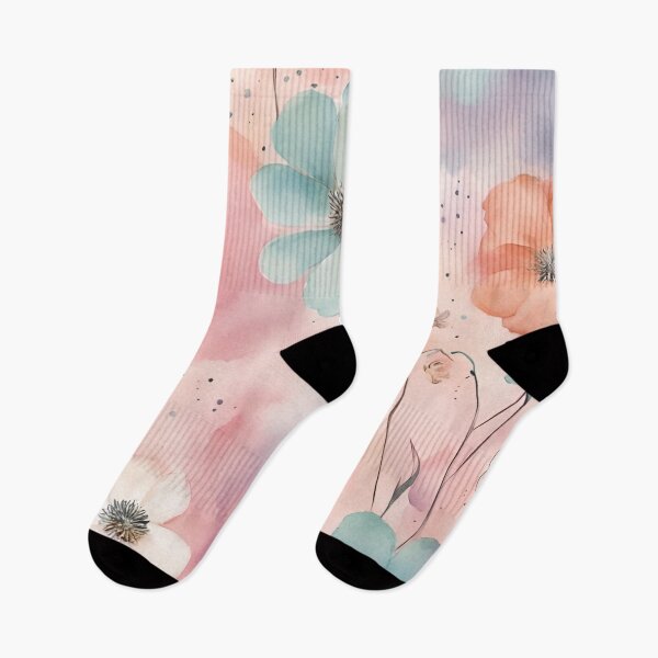 Item preview, Watercolor Splashes with Doodles designed and sold by Have Mercy.