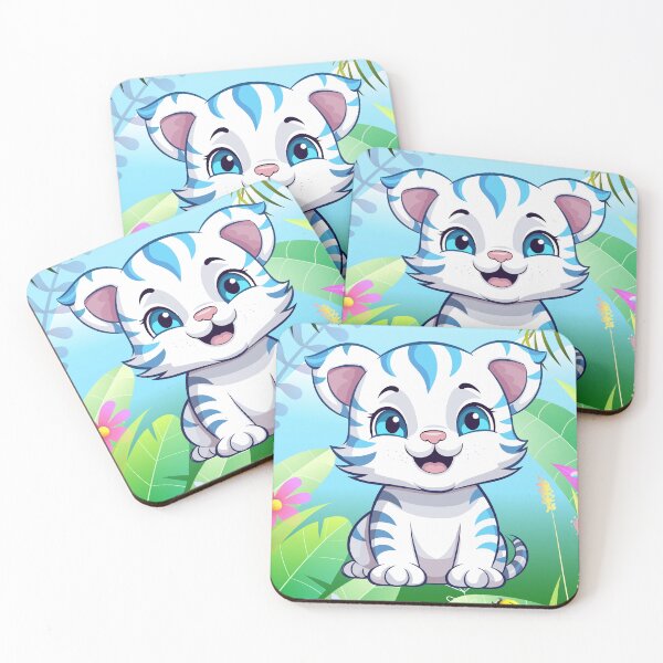 Item preview, TIGER GRAPHIC BABY BLUE SIBERIAN TIGER DESIGN  designed and sold by OnlineTshirtMan.