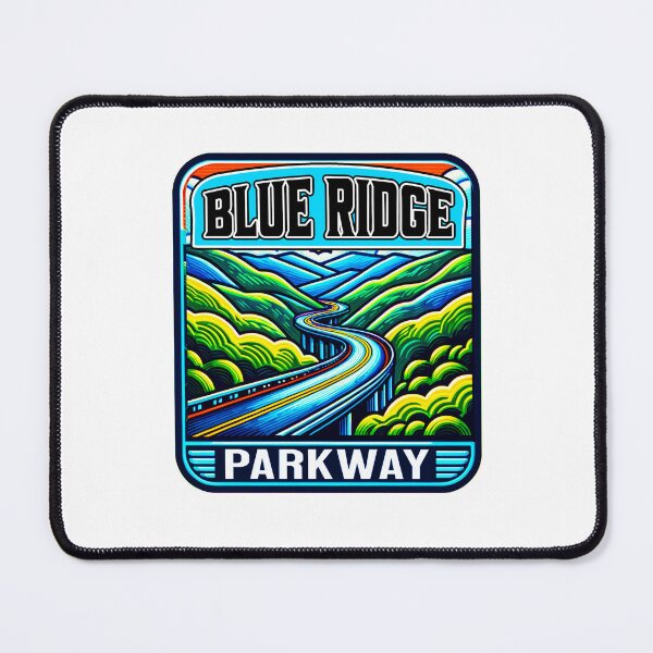 Artikelvorschau, Blue Ridge Parkway, Virginia, North Carolina, VA, NC entworfen und verkauft von DESTINATIONS DECAL.