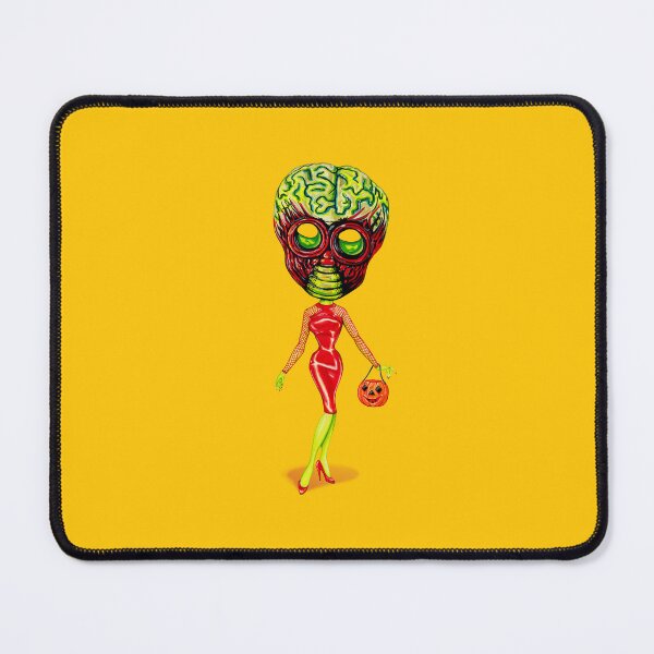 Item preview, Halloween Trick or Treater : Alien Woman - Yellow  designed and sold by Kelly  Gilleran.