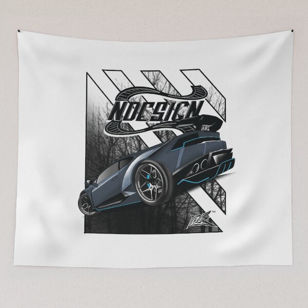 Item preview, huracan rear gray  designed and sold by NaquashM.