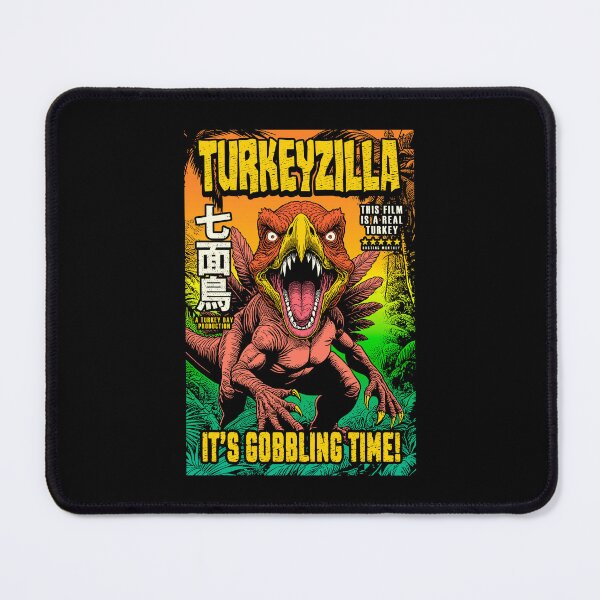 Item preview, Turkeyzilla Funny Thanksgiving Turkey Day Monster Movie designed and sold by GrandeDuc.