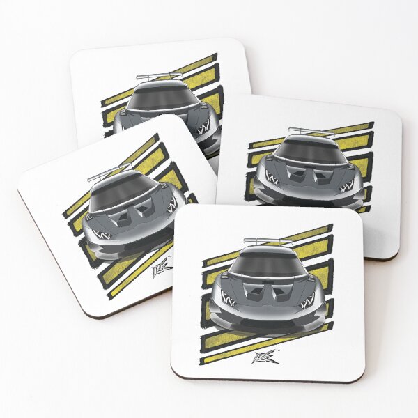 Item preview, huracan rear gt race car gray  designed and sold by NaquashM.