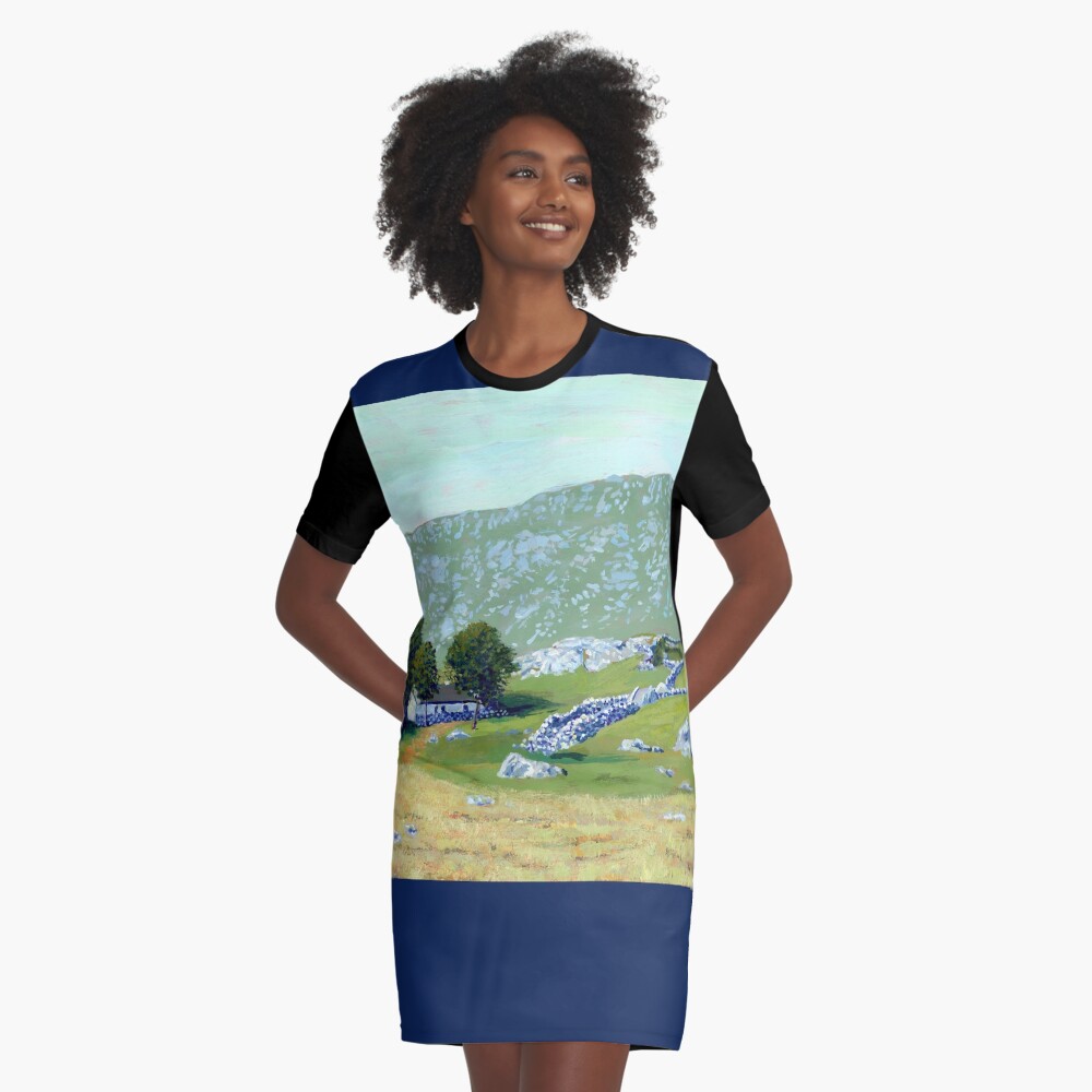 Item preview, Graphic T-Shirt Dress designed and sold by eolai.