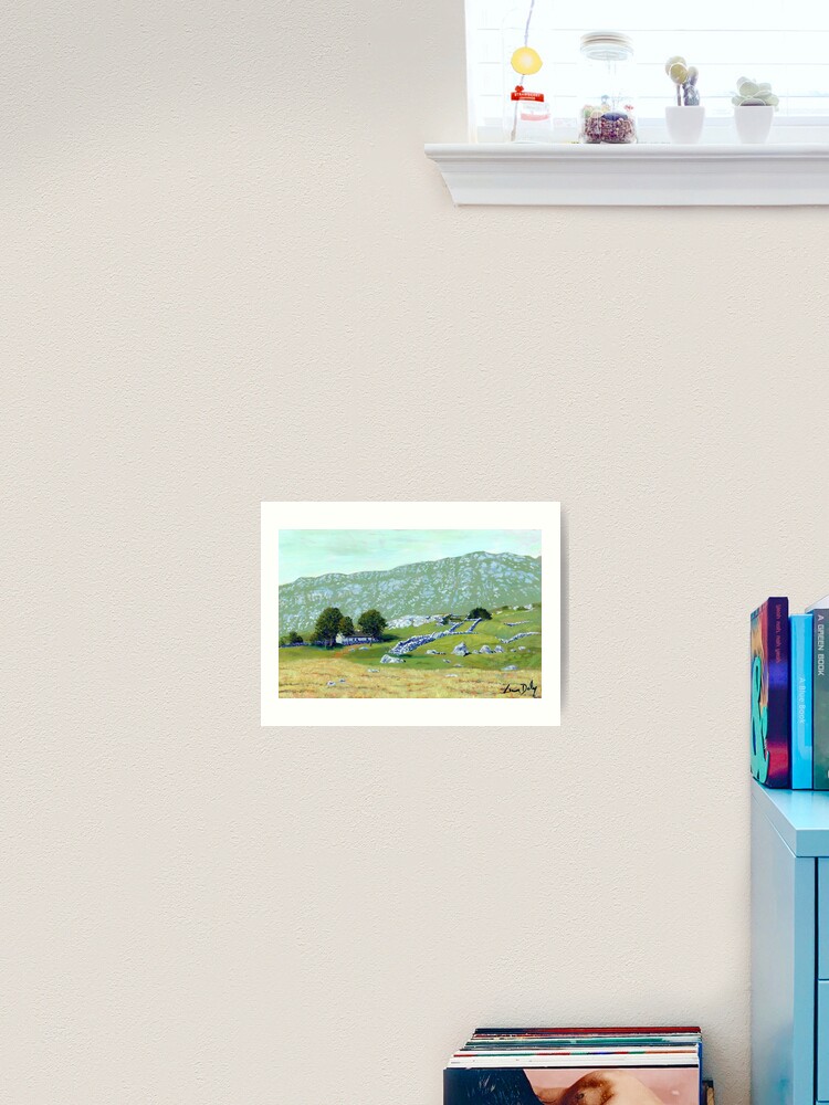 Thumbnail 1 of 3, Art Print, Connemara Cottage III (County Galway, Ireland) designed and sold by eolai.