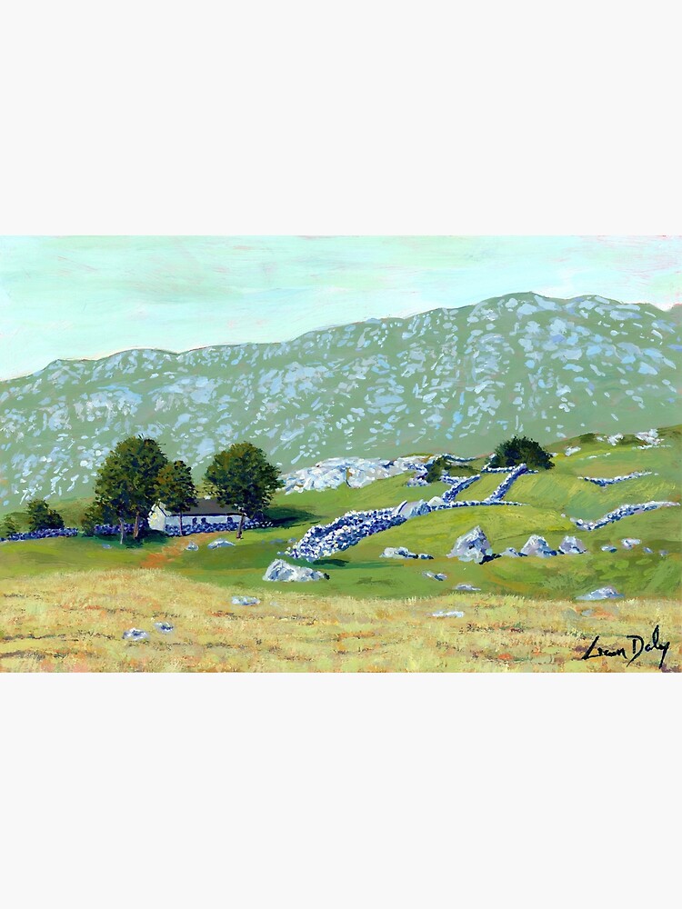 Thumbnail 3 of 3, Art Print, Connemara Cottage III (County Galway, Ireland) designed and sold by eolai.