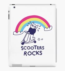 Cats on Scooters Rocks! iPad Case/Skin
