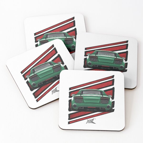 Item preview, german v10 sportscar rear green  designed and sold by NaquashM.