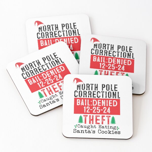 Item preview, North Pole Correctional Christmas designed and sold by crazysDesign.