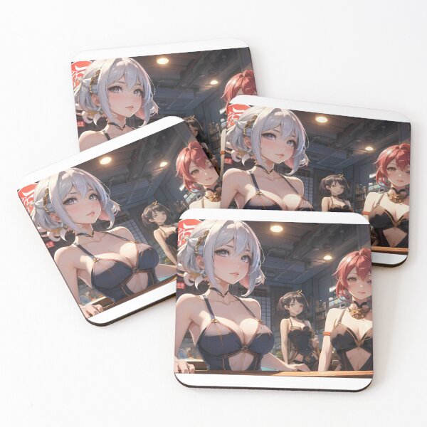 Item preview, Three Anime Bartenders designed and sold by THELAZYEYESHOP.