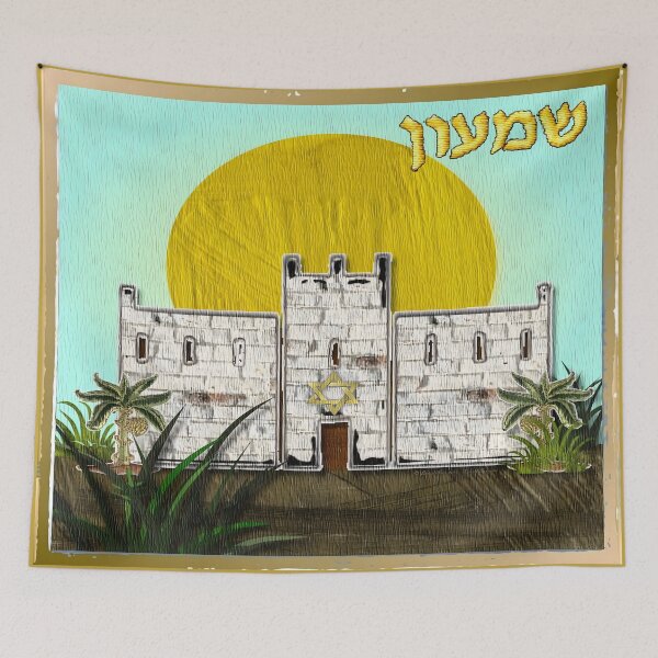 Item preview, 12 Tribes of Israel Simeon designed and sold by Lee Hiller Designs.