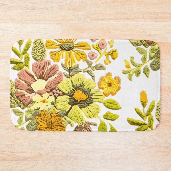 Item preview, Vintage Fall Floral Faux Needlepoint Pattern Nostalgia  designed and sold by IDK-U.