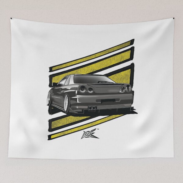 Item preview, skyline rear gtr r34 gray  designed and sold by NaquashM.
