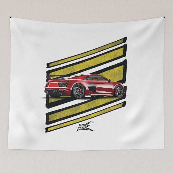 Item preview, german v10 sportscar rear red designed and sold by NaquashM.