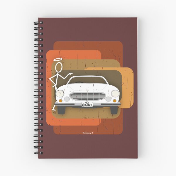 Item preview, The Saint Car P1800 and stickman designed and sold by Bram Donker.