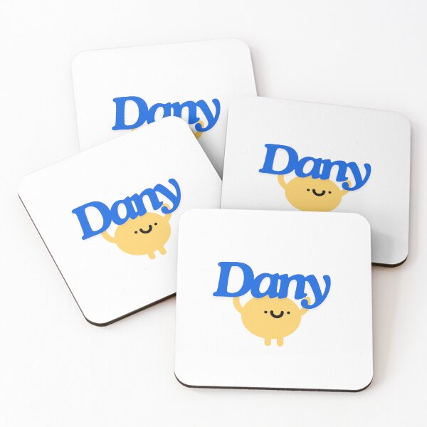 Item preview, “Dany" name with happy face :) designed and sold by Rocky Designs.