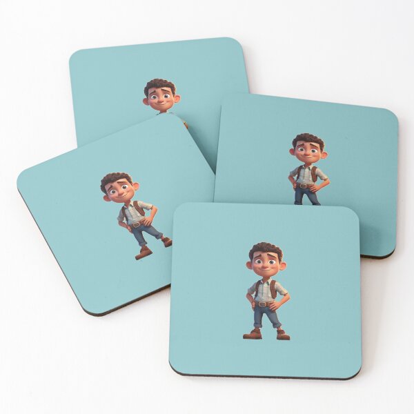Item preview, Eight year old boy cartoon character designed and sold by artistry2024.