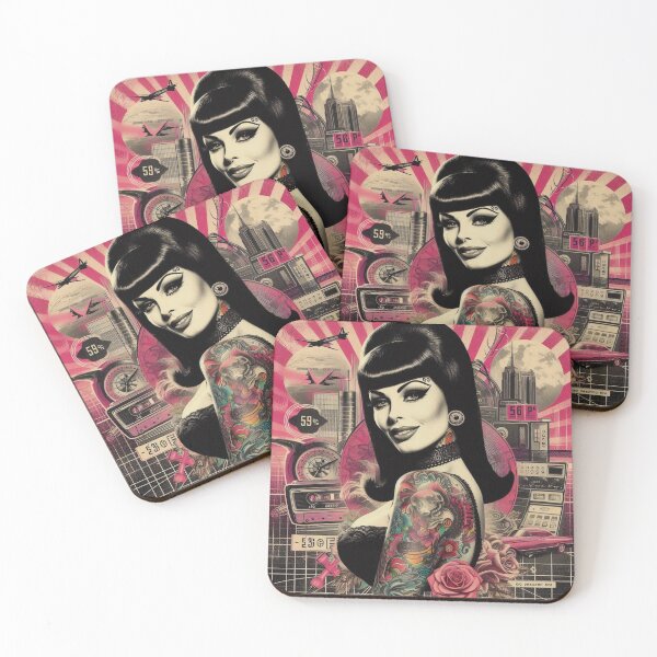Item preview, Retrowave Gothic Woman designed and sold by PulpVintage.