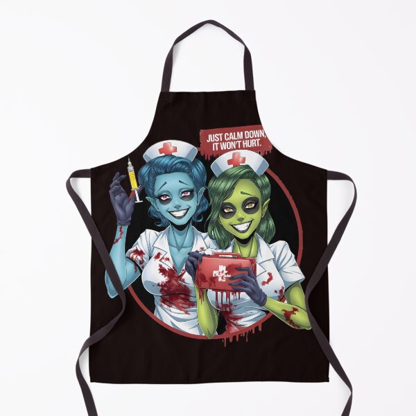 Item preview, Halloween anime scary nurses with injection designed and sold by NextDoorShoop.