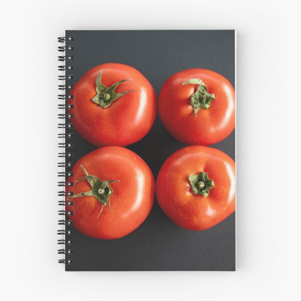 Artikelvorschau, 4 rote Tomaten auf schwarzem Hintergrund entworfen und verkauft von Luka Šper.