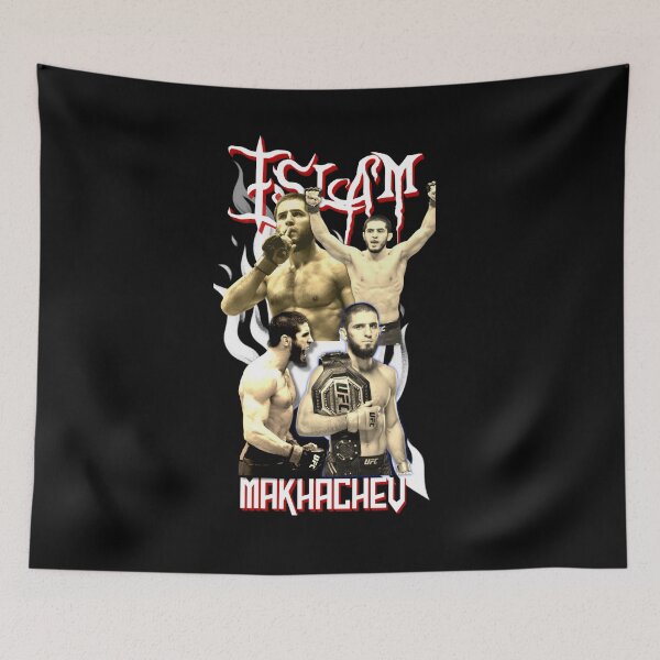 Item preview, Islam Makhachev UFC Champion Bootleg Vintage designed and sold by akhdesigns7.