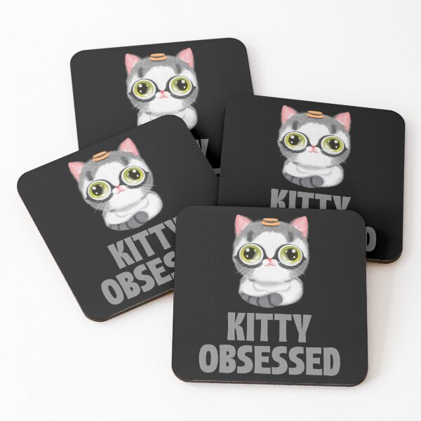 Item preview, Kitty Obsessed designed and sold by 87-Aesthetics.