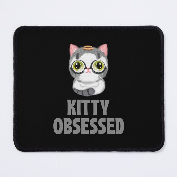 Item preview, Kitty Obsessed designed and sold by 87-Aesthetics.