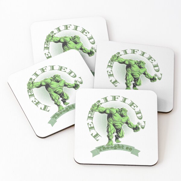 Item preview, Terrified? Thought so. Emerald Giant, Fearsome Form, Stalking Shadows designed and sold by SplashTastic.