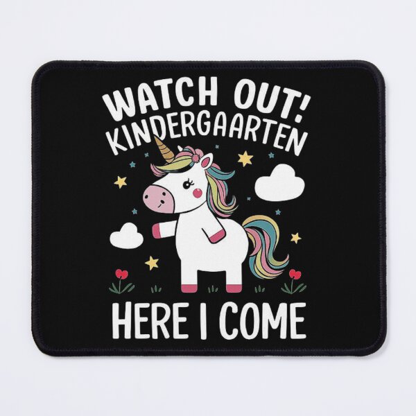 Item preview, Watch Out Kindergarten Here I Come - Magical Rainbow Unicorn for Unicorn Lovers | Perfect Back to School Gift for Girls, Sisters, and Friends designed and sold by love3617.