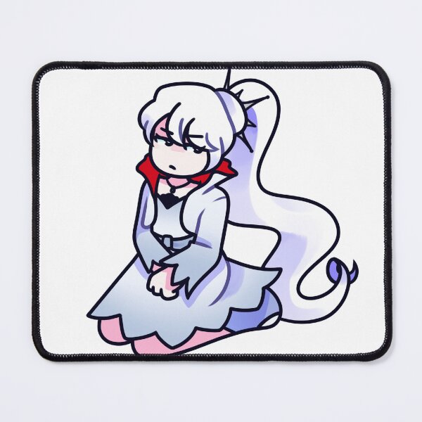 Item preview, RWBY Weiss Schnee Sticker designed and sold by Bubblellopp.