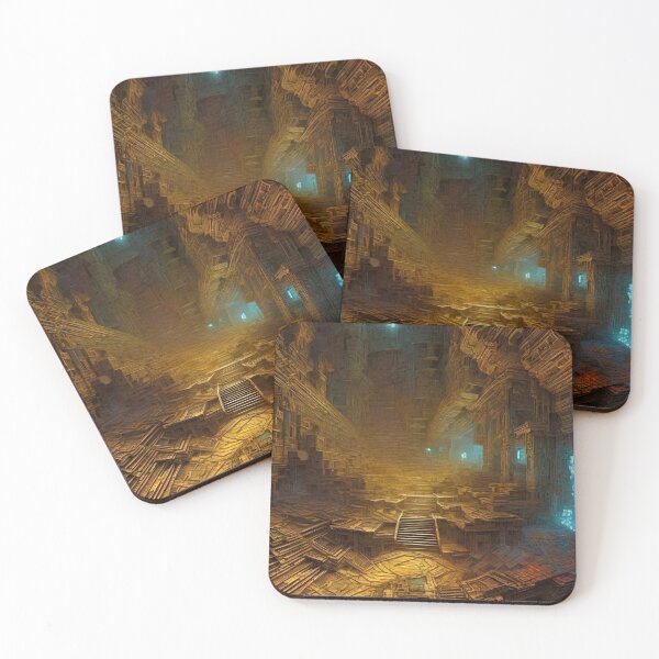 Item preview, Abandoned Mines - Sci Fi Art concept designed and sold by Delerat7.
